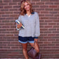 The Oxford Rugby Polo - Tan/Navy