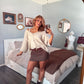 The Mocha Dot Skirt