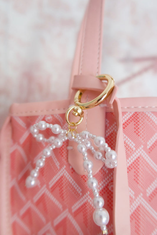 Coquette Pearl Bag Charm