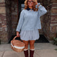 The Wentworth Polo Knit - Earl Grey Heather