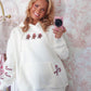 Gingerbread Baking Embroidered Hoodie