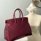The Janáe Handbag - Wine Burgundy