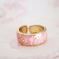 Vintage Victorian Ring - Pink