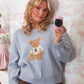 Cuddly Cherry Bear Sweater