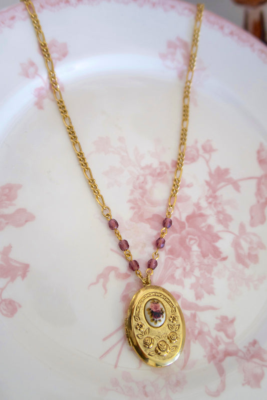 Regency Rose Locket