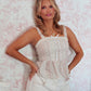 Antique Lace Peplum Top