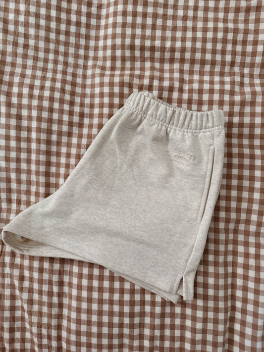Sunkissed Shorts - Oatmilk Gray