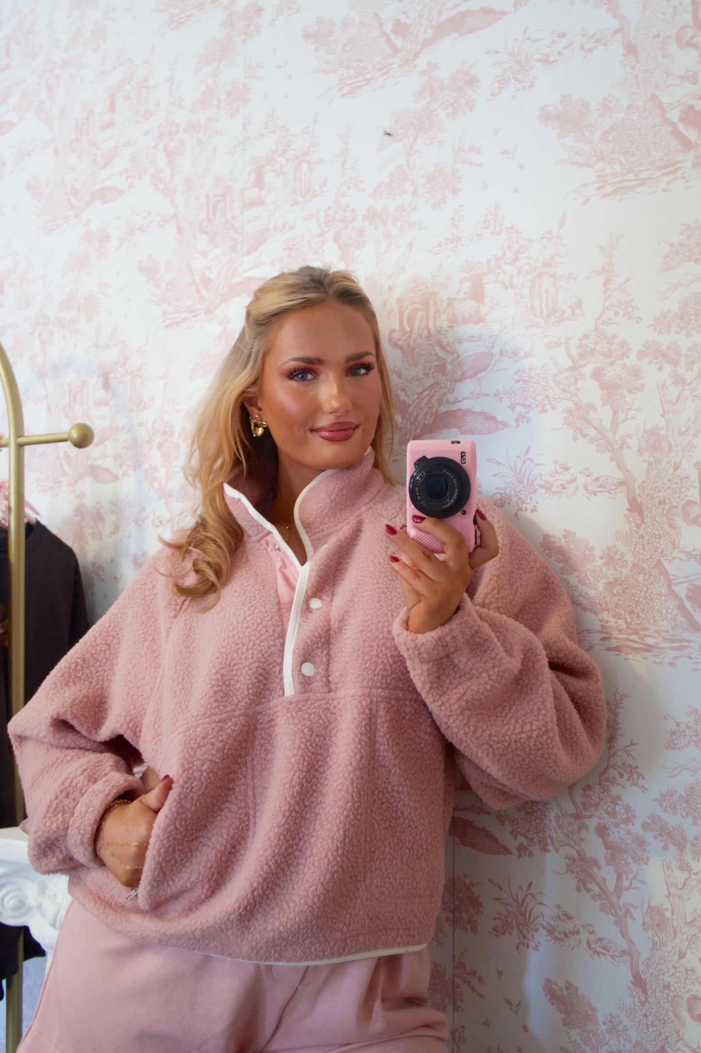 Blush Of The Season Fleece