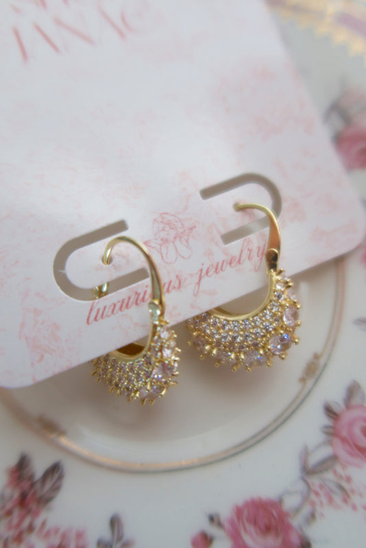 Pure Elegance Drop Earrings