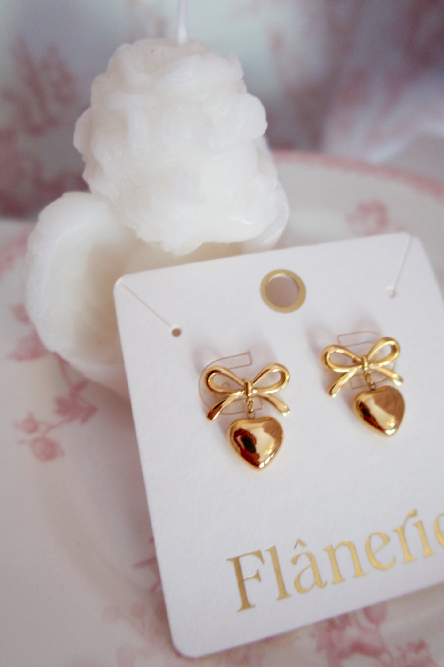 Festive Heart Strings Earrings