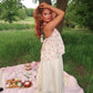 Cream Tea Blossoms Top