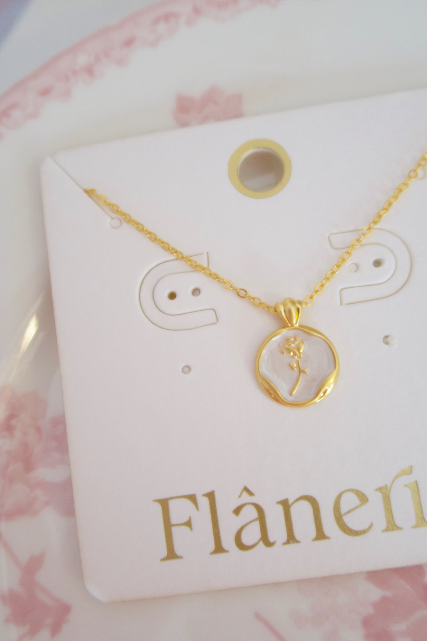 Fleur De Paris 18k Gold Necklace