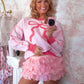 Flirty Romance Skort - Pink