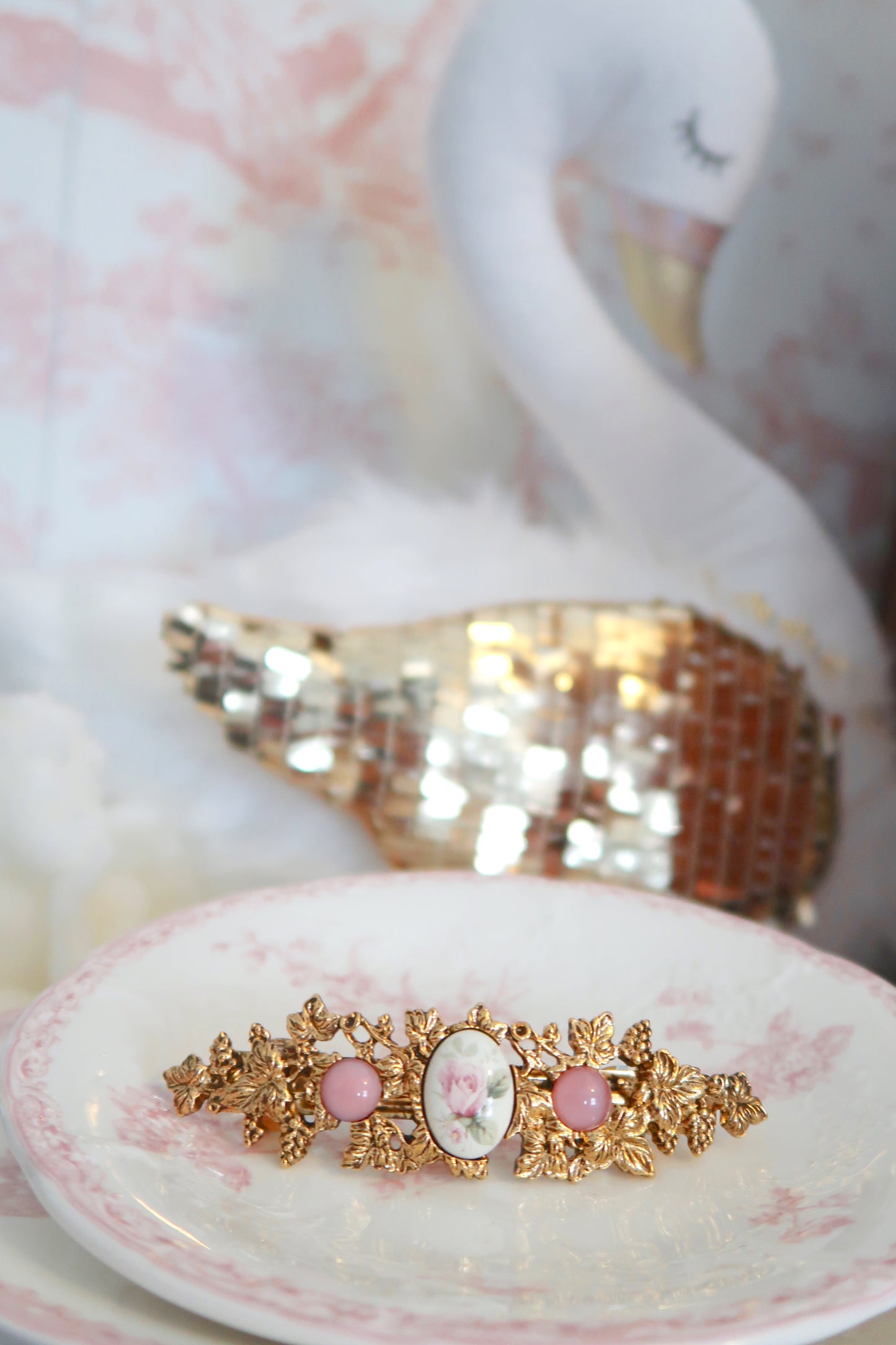 Rose Of Versailles Hair Barrette