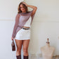 Angel Veil Poncho - Blush Mocha RESTOCK 8.25