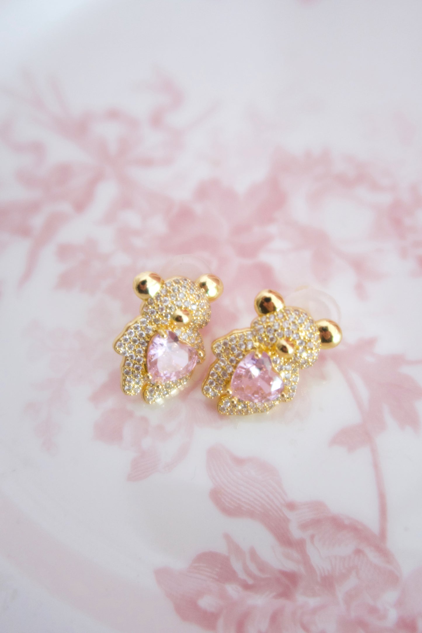 Cupid’s Teddy Earrings