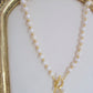 Wren Vintage Pearl Necklace