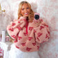 Winter Bow Whimsy Pullover - Sugar Plum Pink