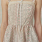 Antique Lace Peplum Top