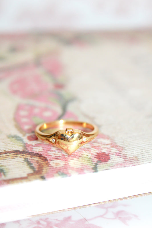 The Parisian Heart Locket Ring
