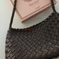 Le Chocolat Woven Shoulder Bag