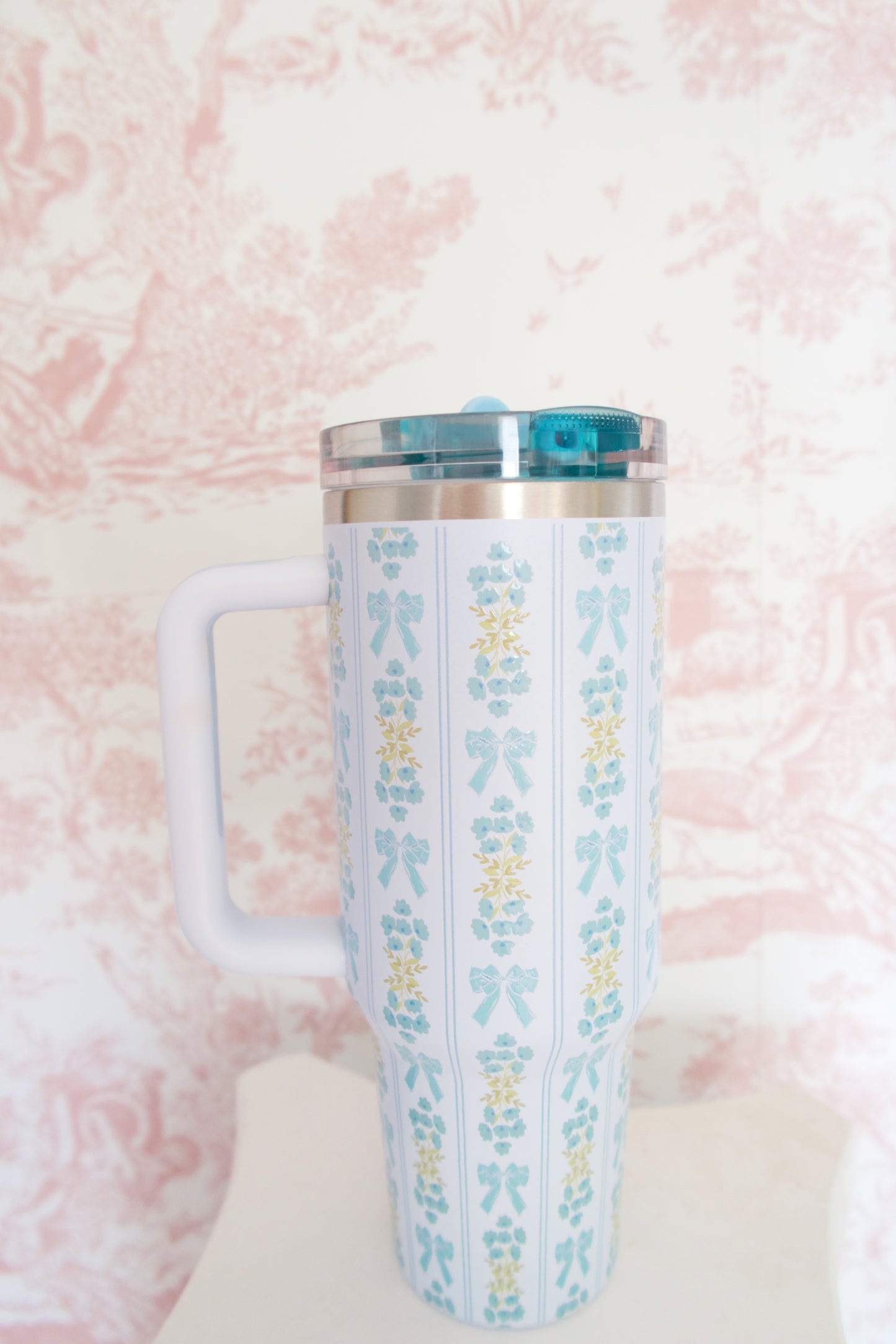 The Love Shack Tumbler 40 oz - Cinderella Blue