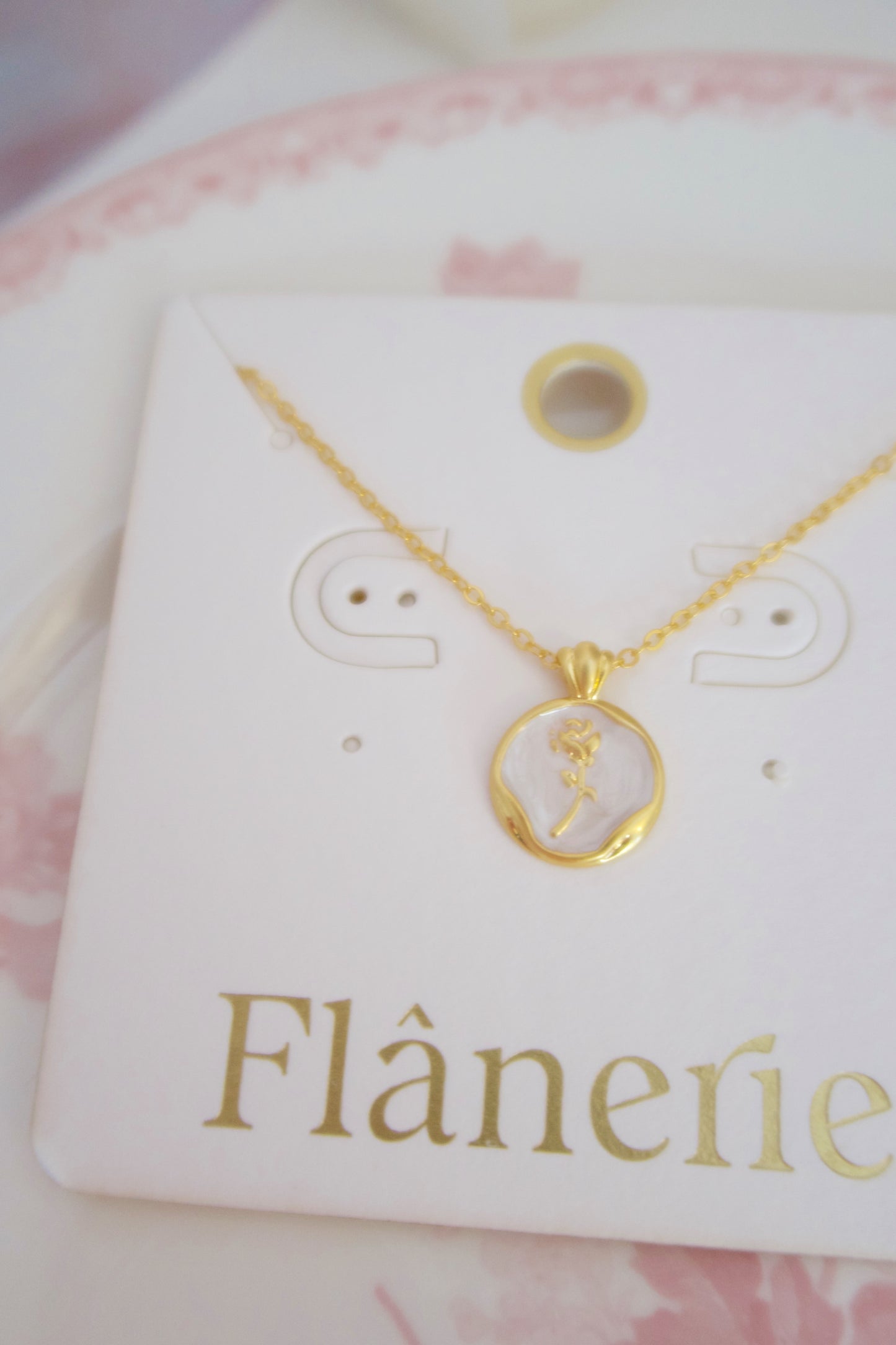 Fleur De Paris 18k Gold Necklace