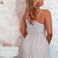 Lilac Lacewood Midi Dress