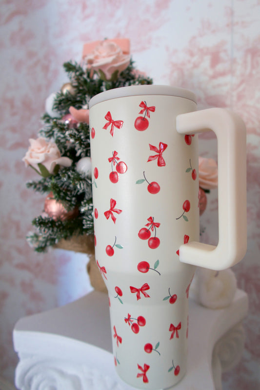 Bow-Tied Berries Tumbler