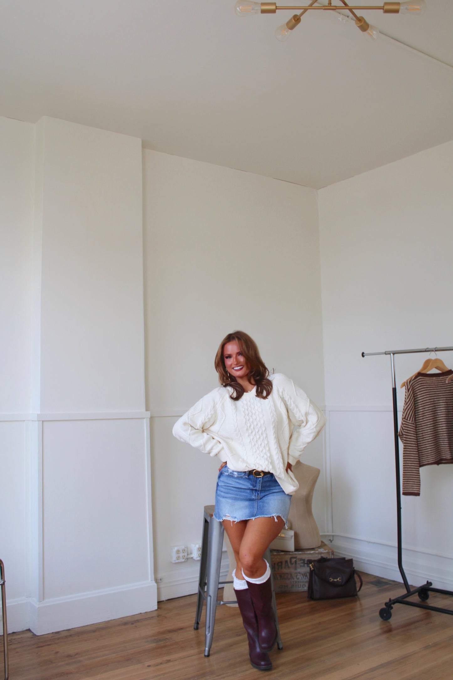 The Rory Cable Knit Sweater PREORDER 8.30