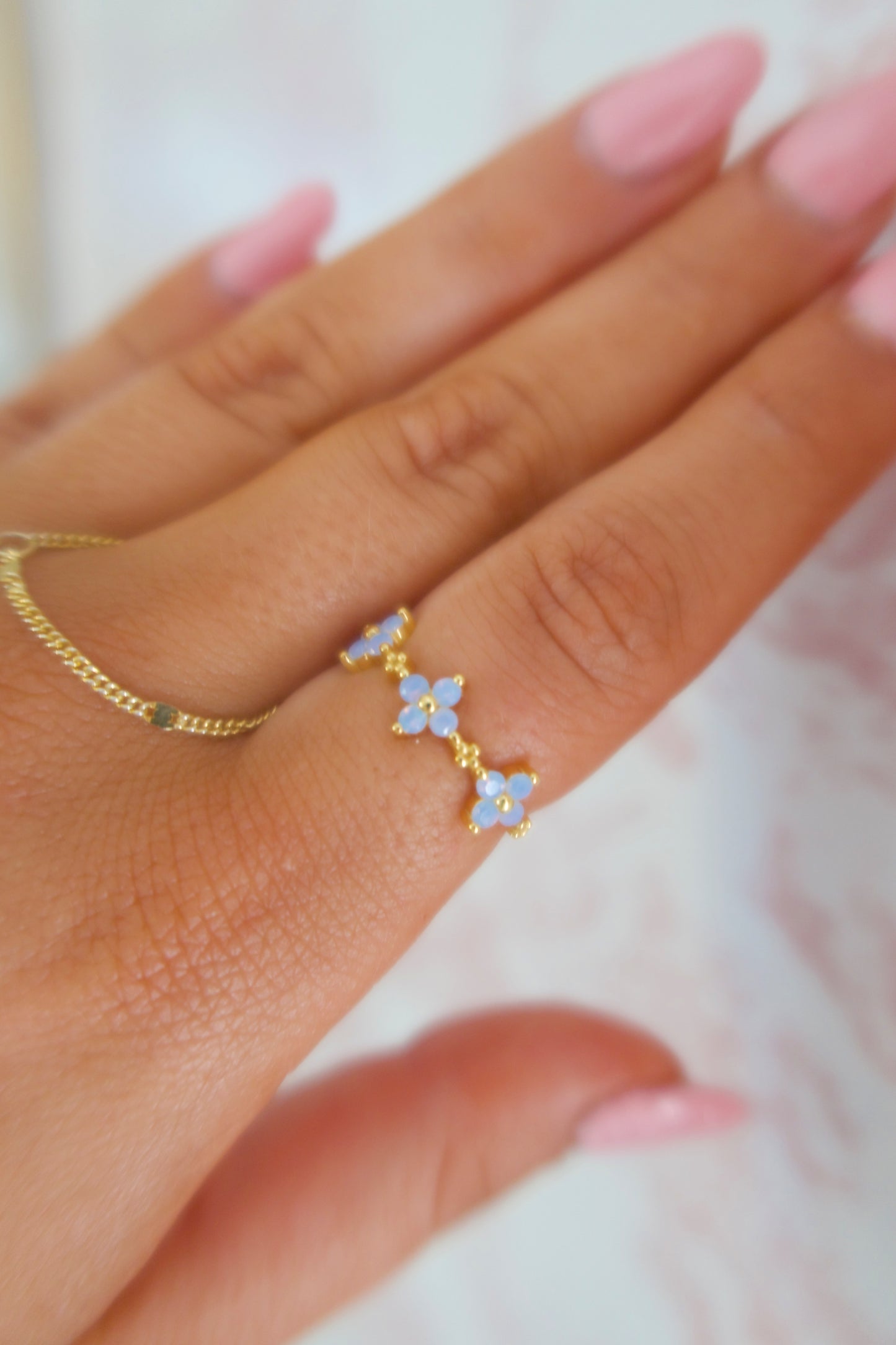 Baby Blue Seraphina Ring