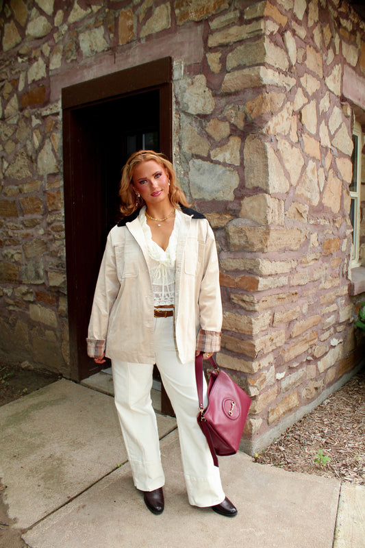 The Hearthside Jacket - Beige