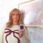 Darling Ribbon Sweater - Cherry Mocha