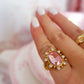 The Pink Regency Ring