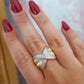 Gia 24k Gold Filled Ring