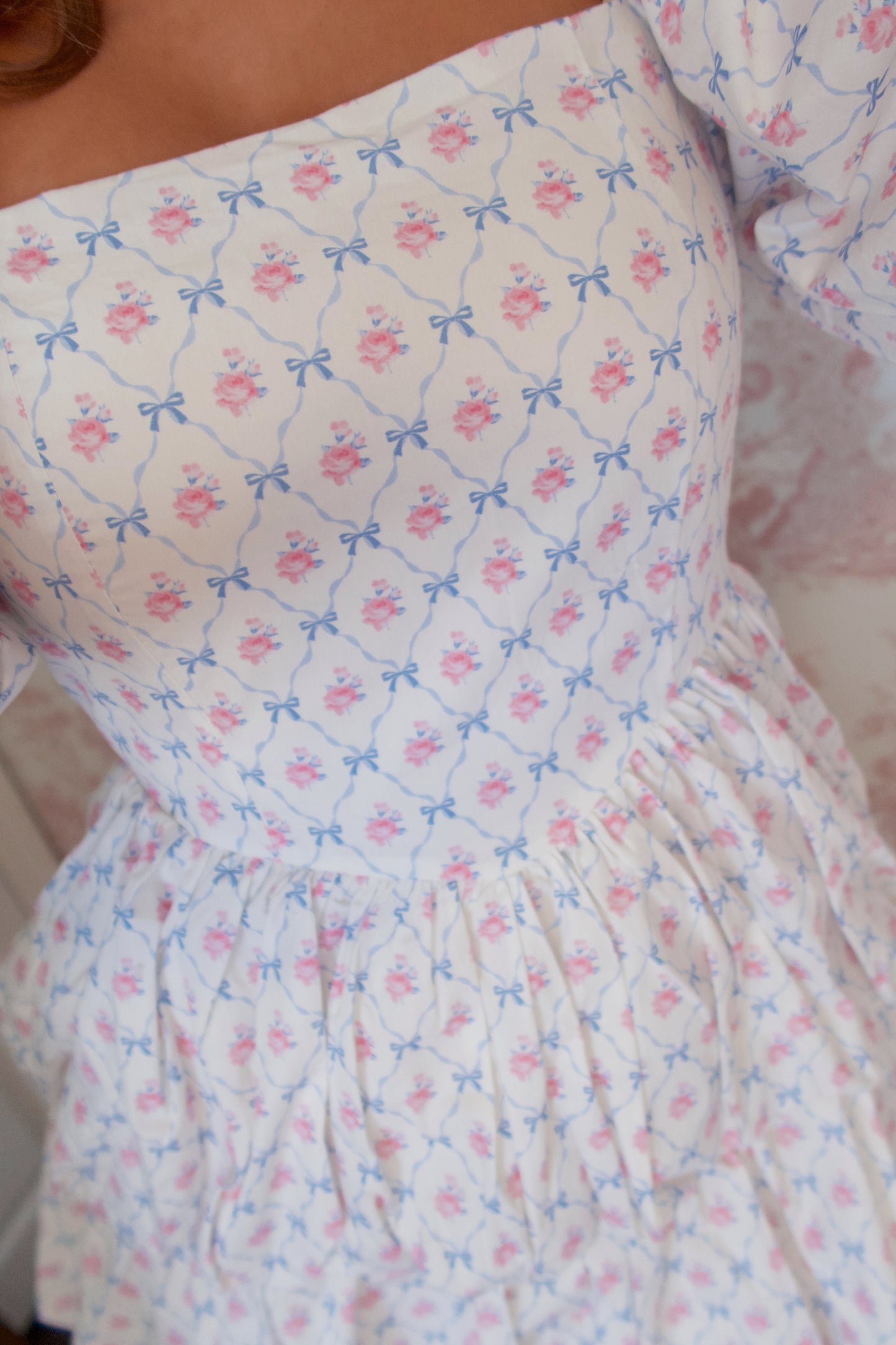 Royal Rose & Ribbons Dress