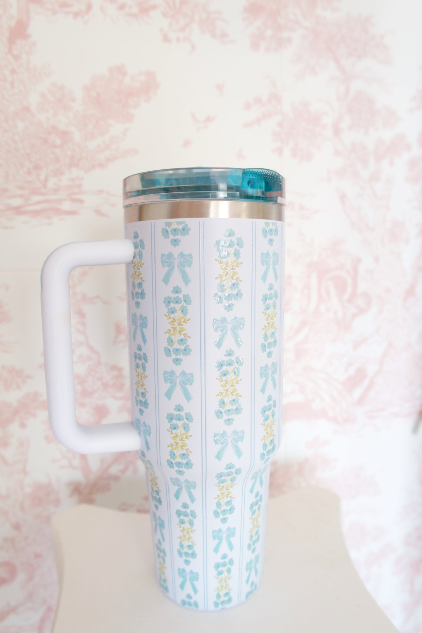 The Love Shack Tumbler 40 oz - Cinderella Blue