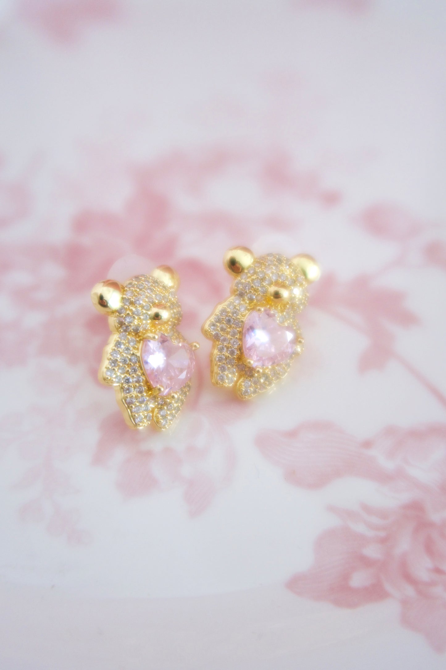 Cupid’s Teddy Earrings