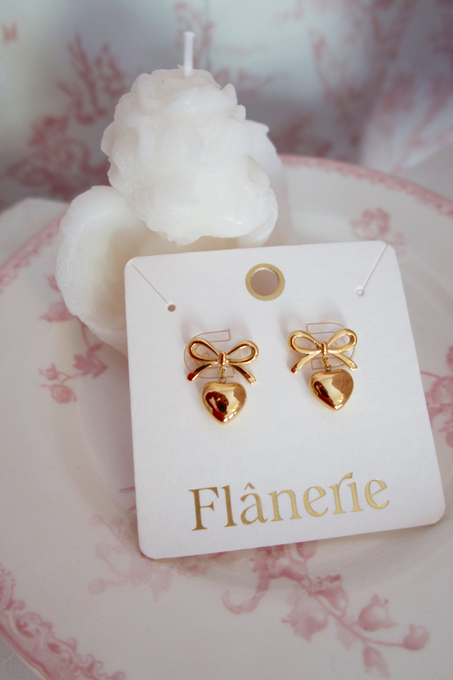 Festive Heart Strings Earrings