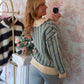 Snowflake Fairy Sweater - Spruce Green