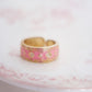 Vintage Victorian Ring - Pink