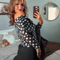 The Bardot Mesh Top