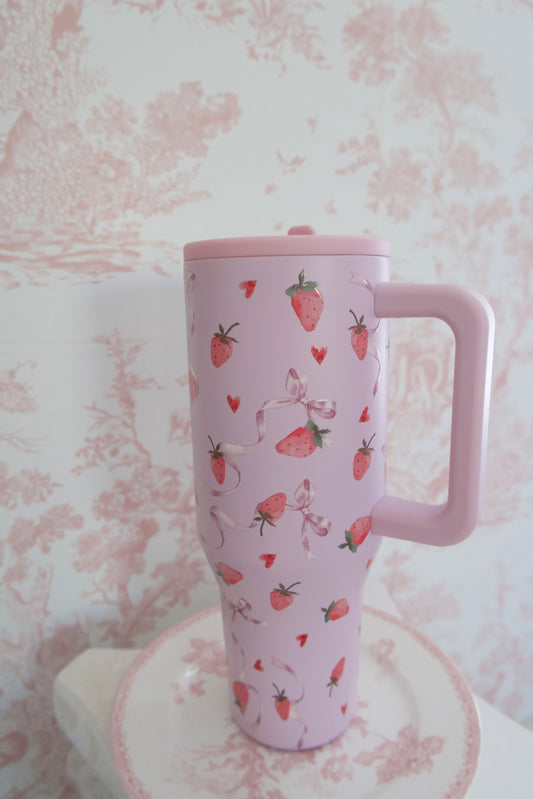 Ribbons & Ripe Berries Tumbler