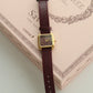 Heritage Claret Leather Watch