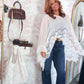 Lace in the Louvre Blouse