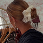 Parisian Patisserie Polka Dot Scrunchie