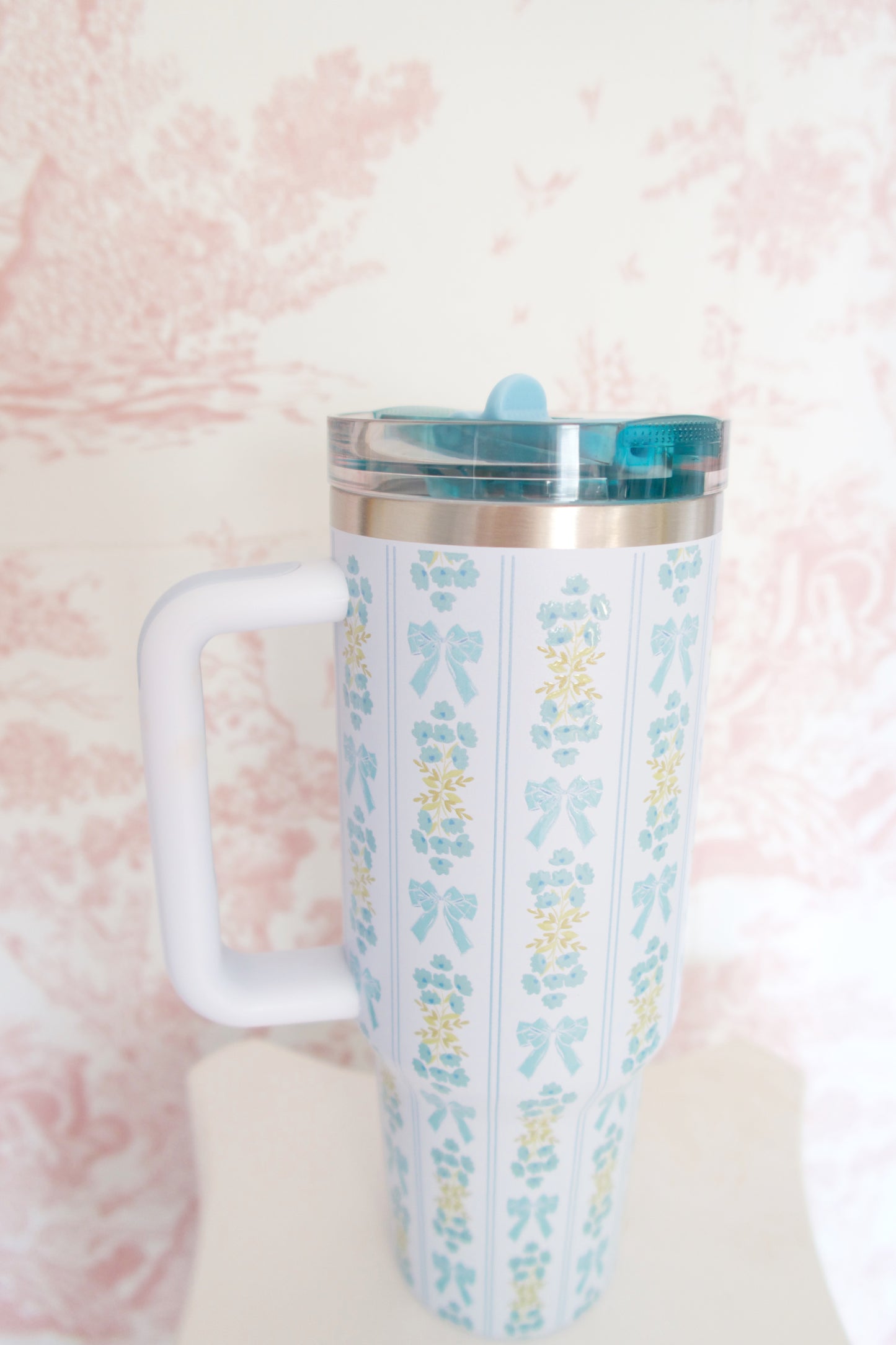 The Love Shack Tumbler 40 oz - Cinderella Blue