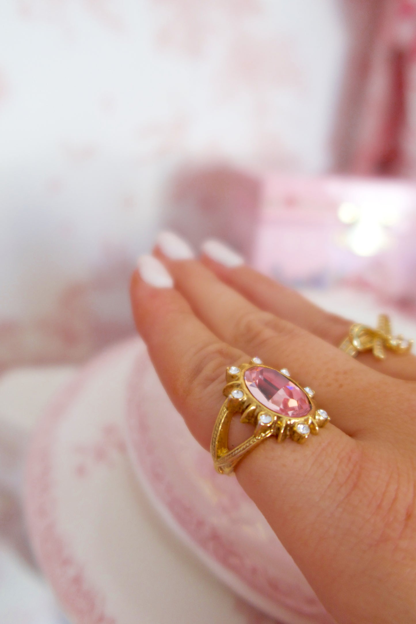 The Pink Regency Ring