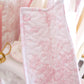 Toile En Rose Pink Quilted Tote Bag