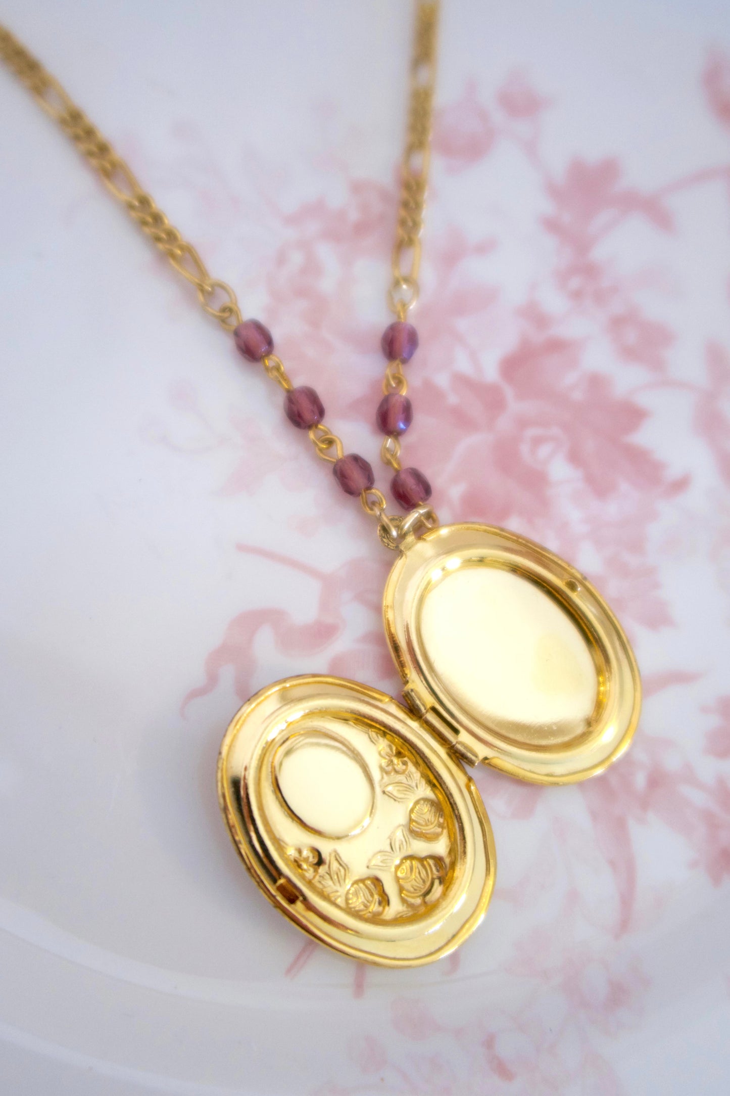 Regency Rose Locket